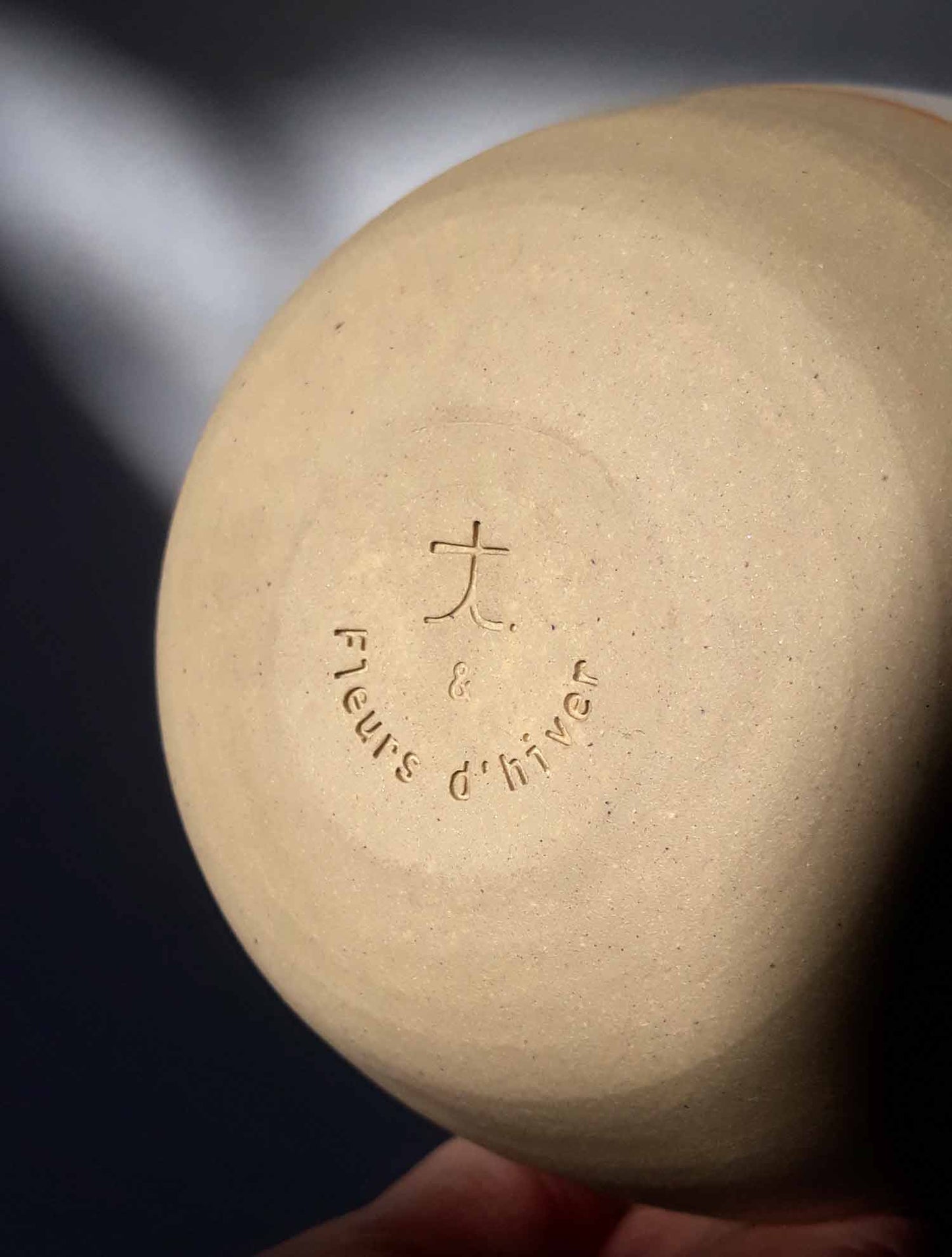 Bol à thé en grès