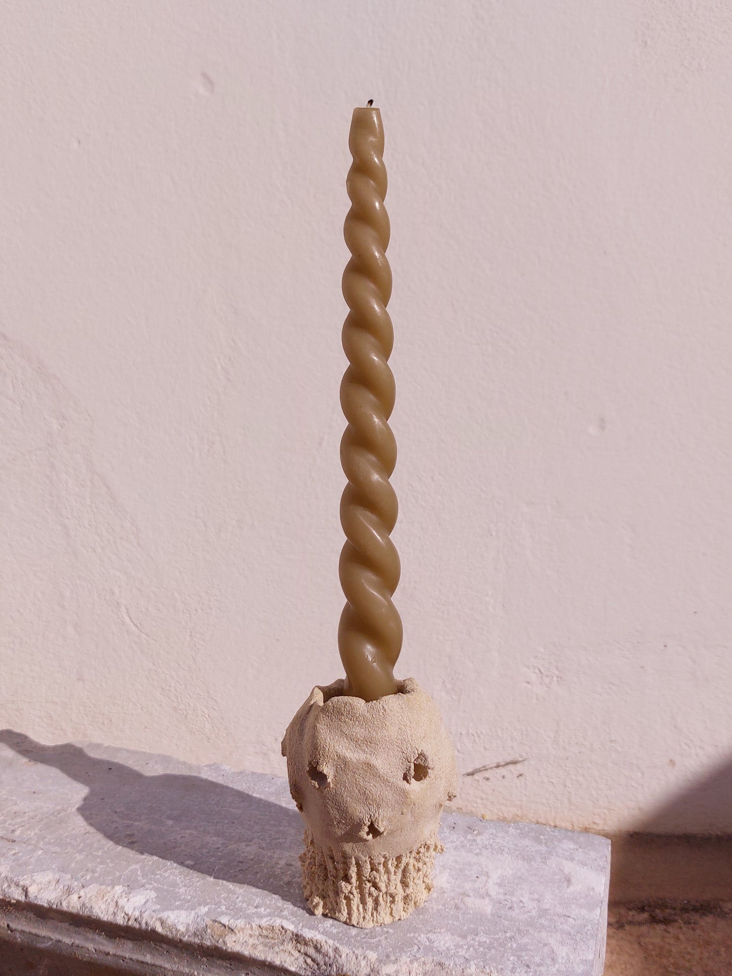 Bougeoir en grès - Gia 04