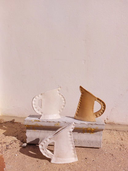 Vase en grès rouge - Dom 02