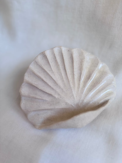 Coquillage mural émaillé