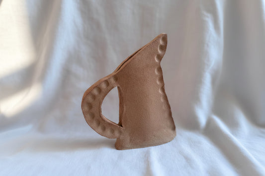 Vase en grès rouge - Dom 02