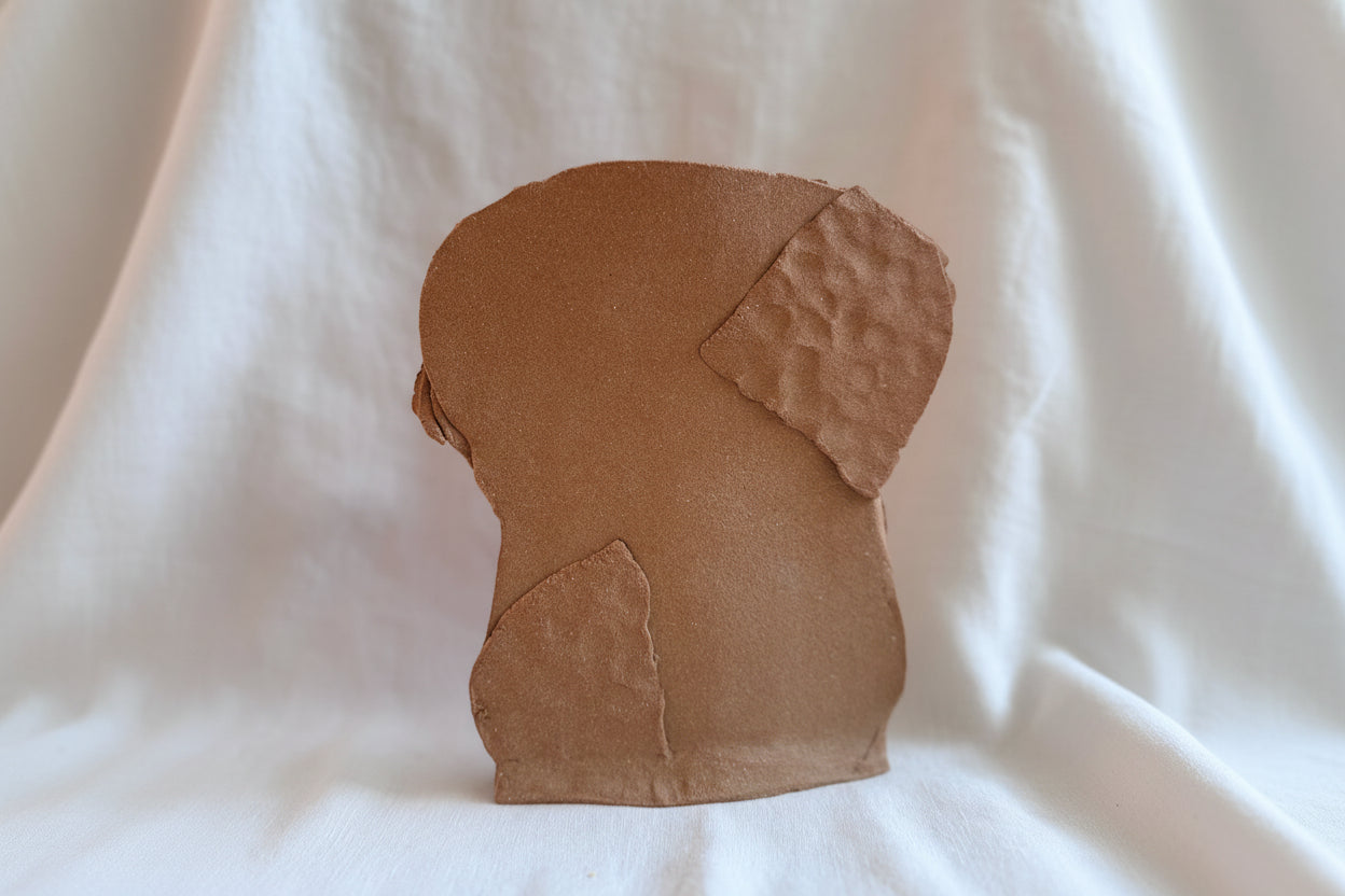 Vase en grès rouge - Hue 28