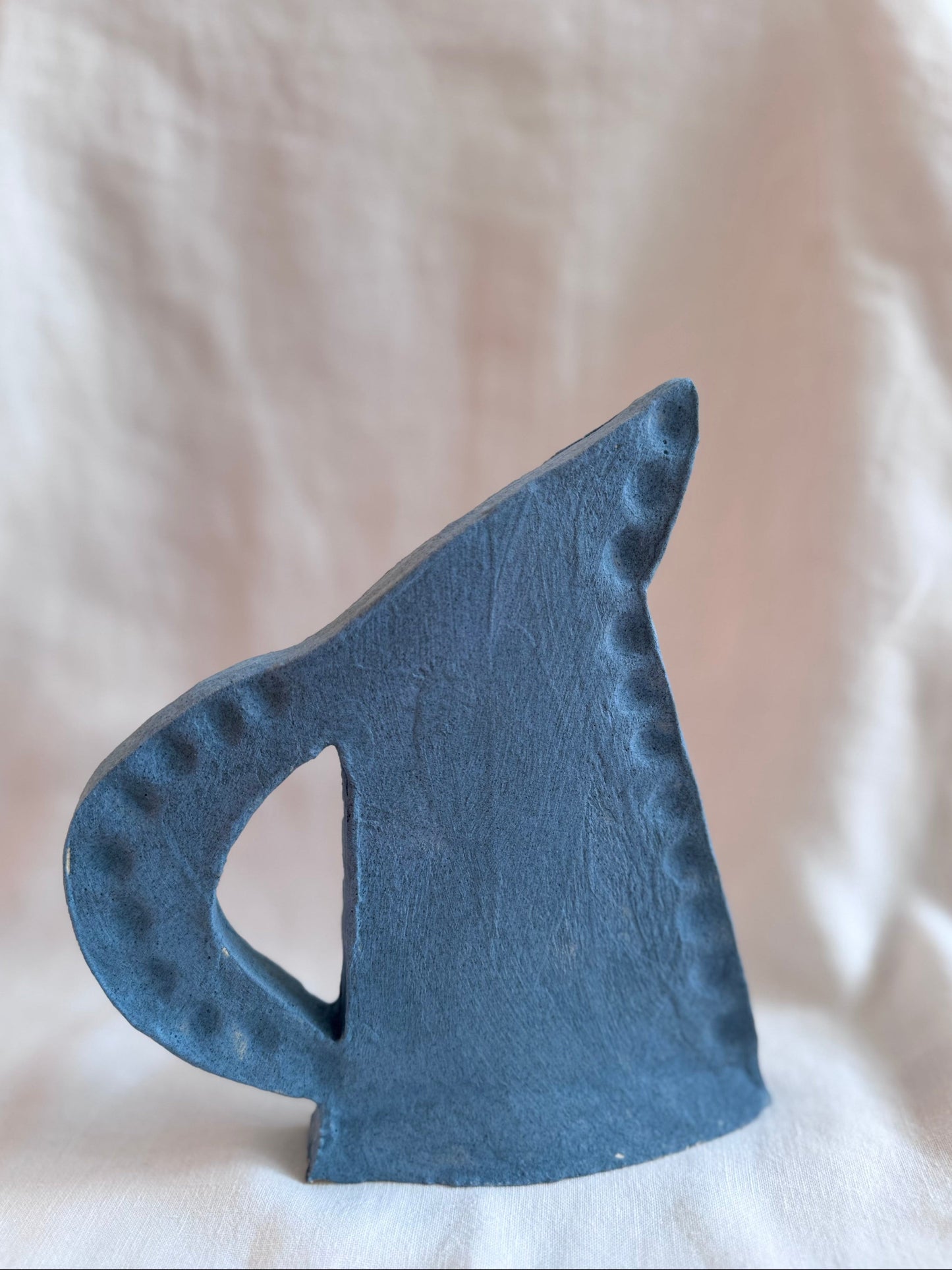 Vase en grès bleu - Dom 84