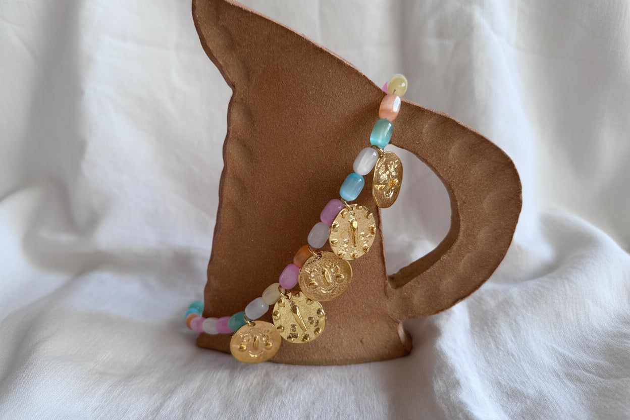 Collier doré Tanti & Co – bijou créateur européen