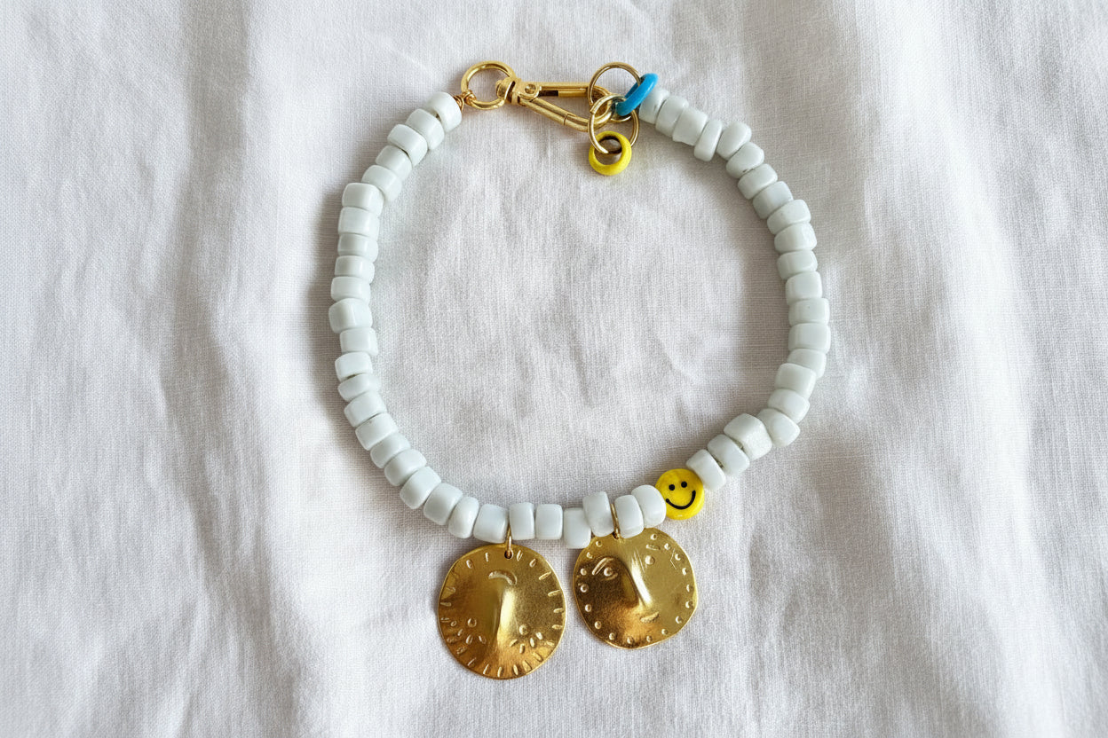 Tanti& Co - Collier golden dudes are happy