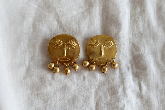 Tanti & Co - Boucles golden fancy dudes