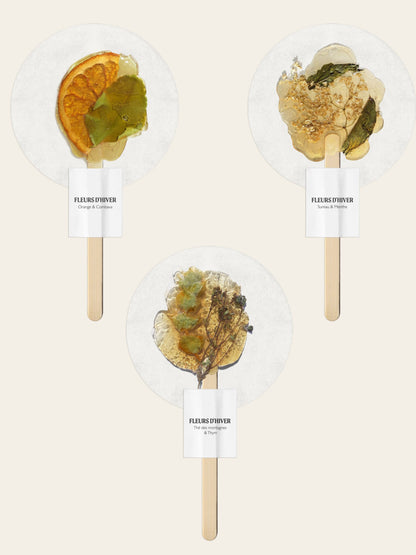 Fleurs d’Hiver — Trio d'infusions florales n°2