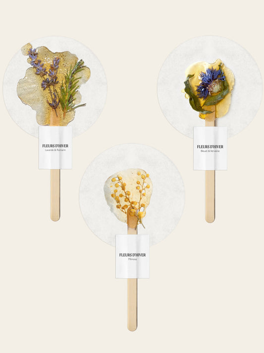 Fleurs d’Hiver — Trio d'infusions florales n°1